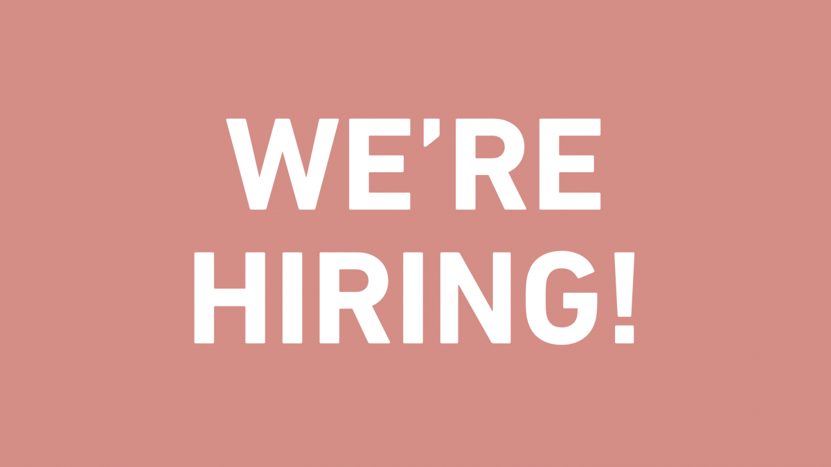 Hiring: Director of Operations and Impact & Administrative Service Manager